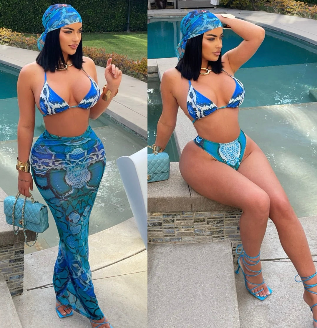 Azure Serpent 4 piece set