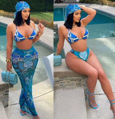 Azure Serpent 4 piece set